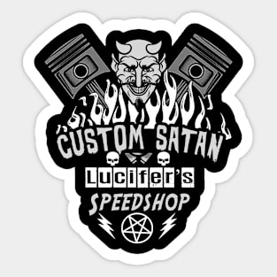 Custom Satan Sticker